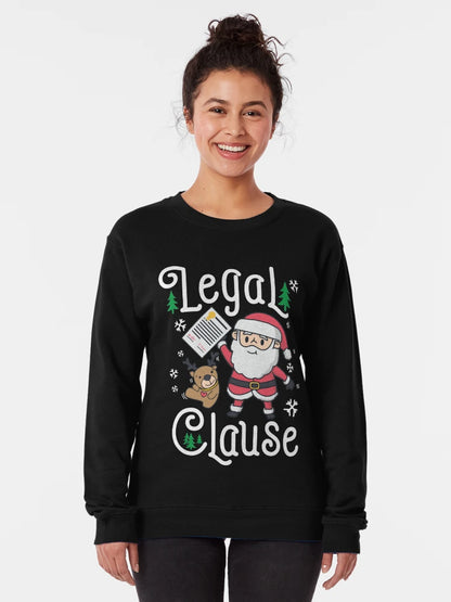 Legal Clause Funny Attorney Christmas