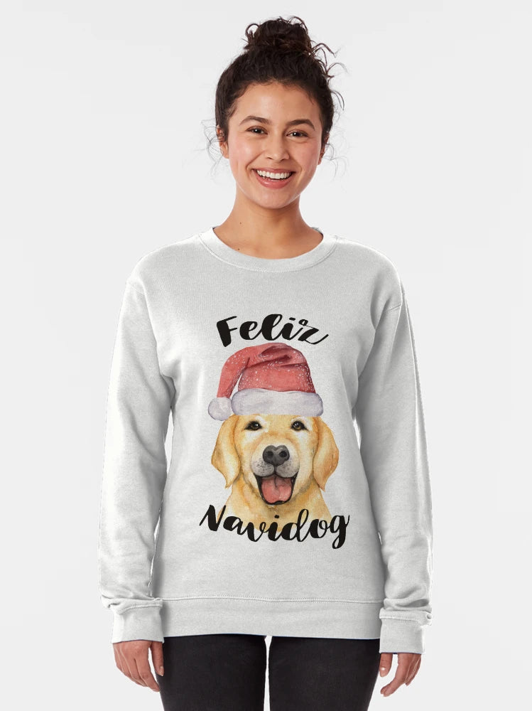 Feliz Navidog Golden Retriever Christmas