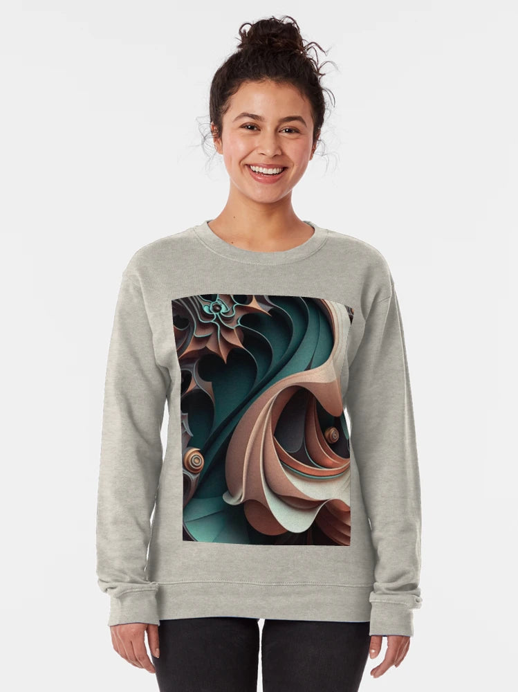 3D Art Optical Illusion Vibrant Colors