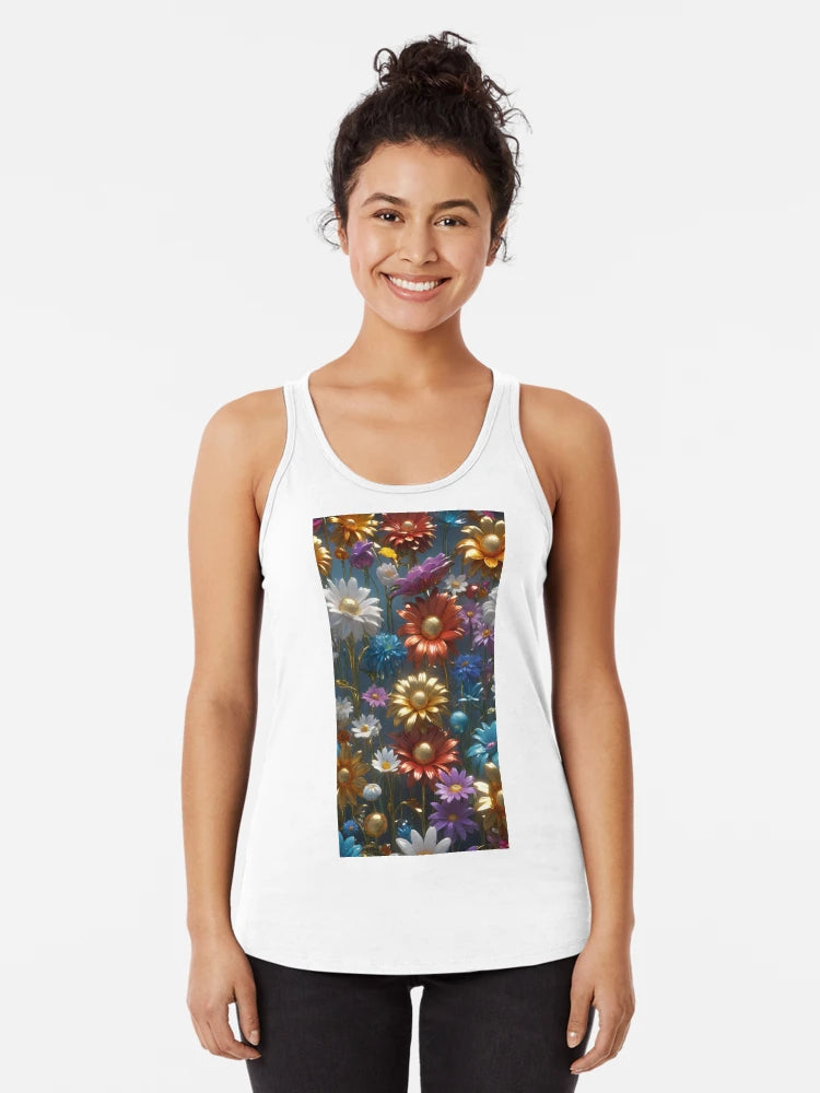 3d Colorful Flowers Backgroun, Floral Pattern