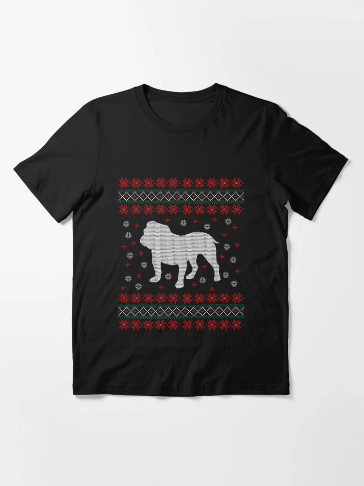 English Bulldog - Ugly Christmas Sweater - Ugly Christmas Sweater - Gift