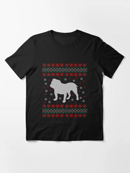 English Bulldog - Ugly Christmas Sweater - Ugly Christmas Sweater - Gift