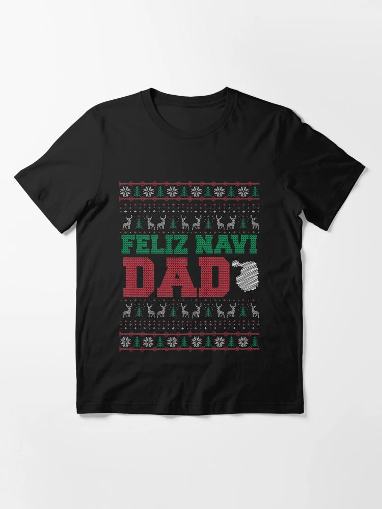 Feliz Navi Dad Ugly Christmas Sweater Design