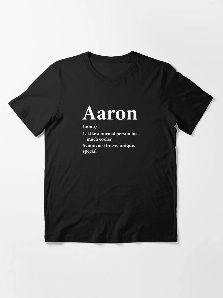 Aaron Name Definition Funny Personalized