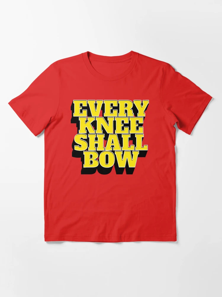 Every knee shall bow, BOLD 3d  BIBLE VERSE Philippians 2:10
