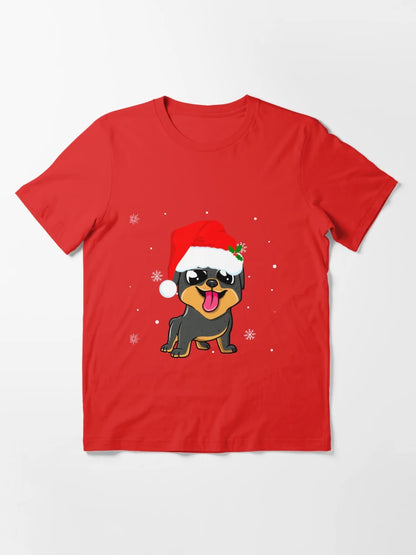 Festive Dog. Festive Doberman.