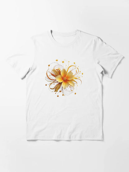 3D orange and yellow flower