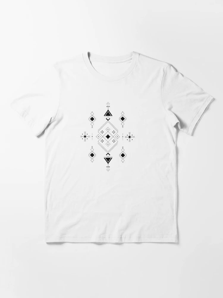 Abstract Geometric Tattoo T-shirt Gift For Men or for Women