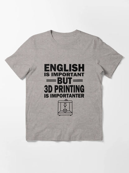 3D printer printing important saying hobby gift idea