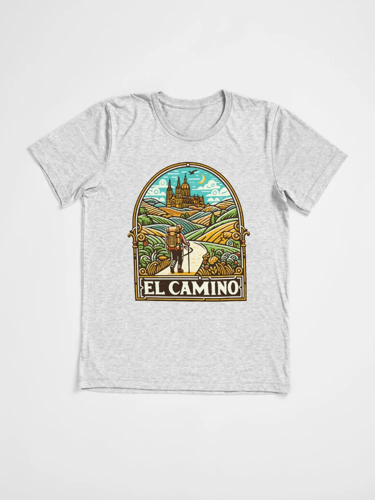 El Camino de Santiago - Shirt, Hat, Button, Art Print, Hoodie, Pin, Sticker, etc
