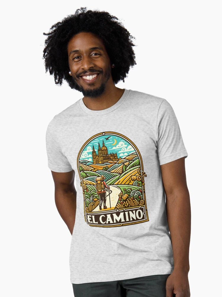 El Camino de Santiago - Shirt, Hat, Button, Art Print, Hoodie, Pin, Sticker, etc