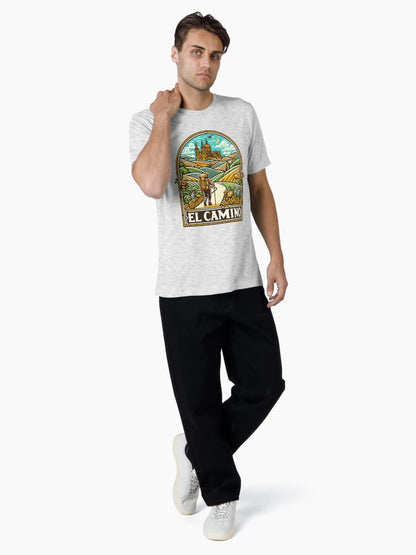 El Camino de Santiago - Shirt, Hat, Button, Art Print, Hoodie, Pin, Sticker, etc